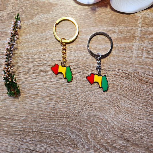 Guinea Schlüsselanhänger