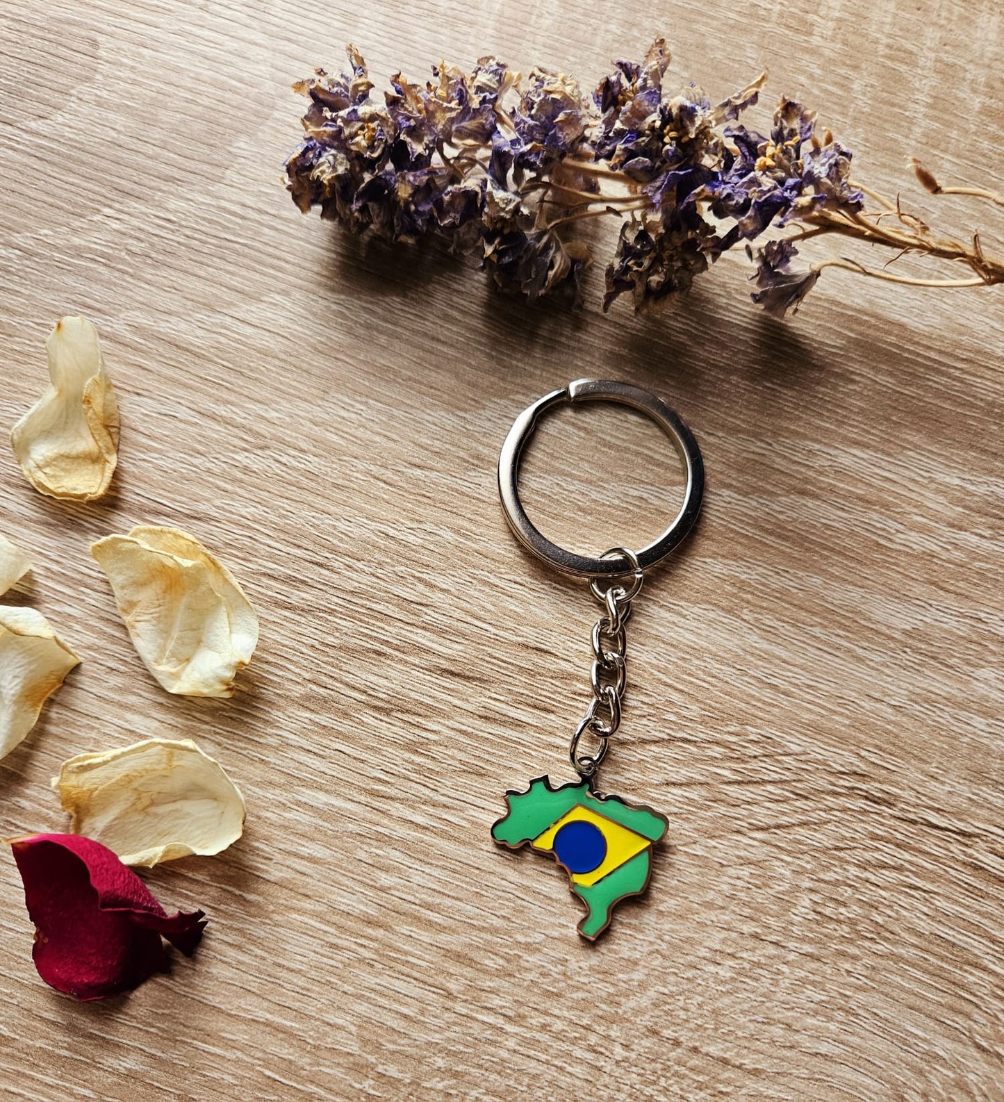 Brazil keychain