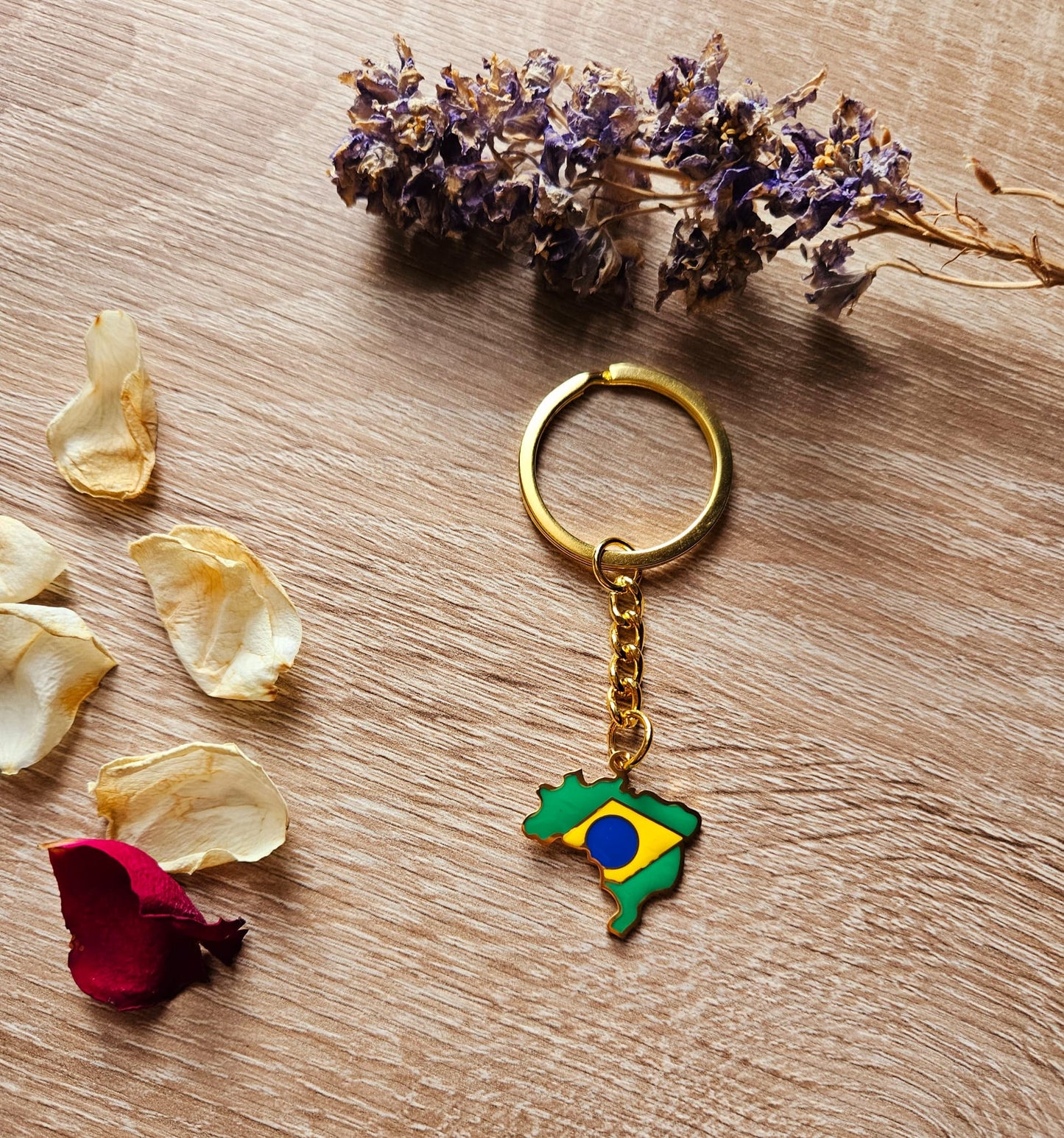 Brazil keychain