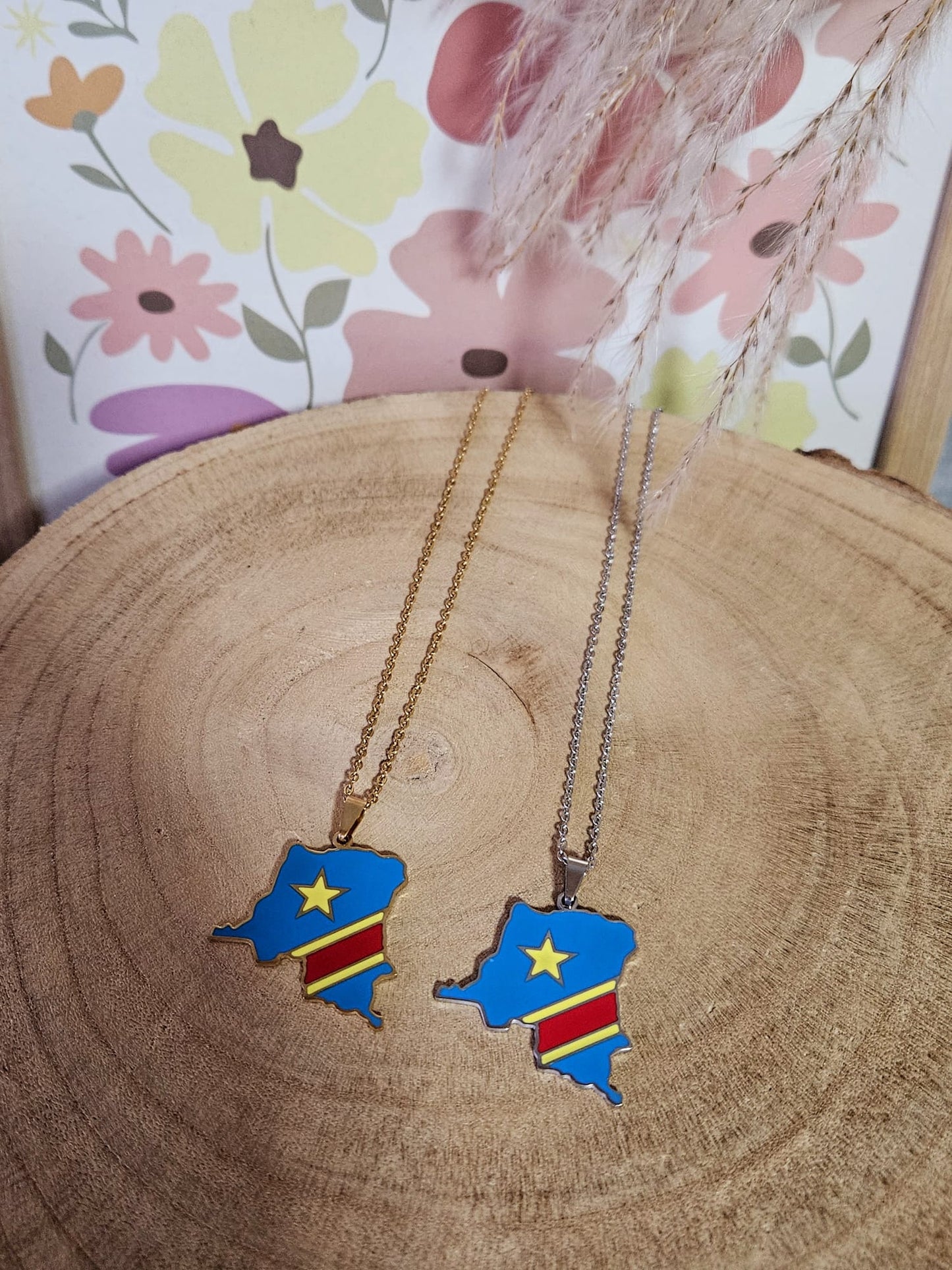 Demokratische Republik Kongo Halskette