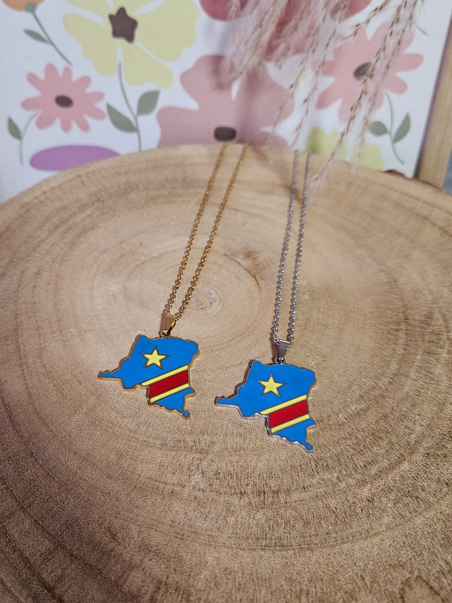 Demokratische Republik Kongo Halskette
