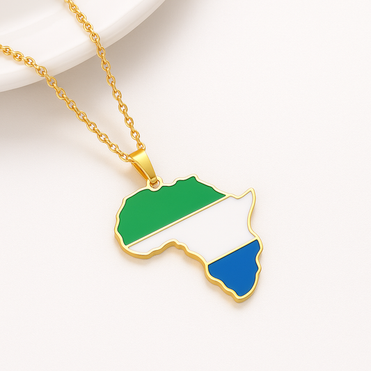 Sierra Leone Halskette