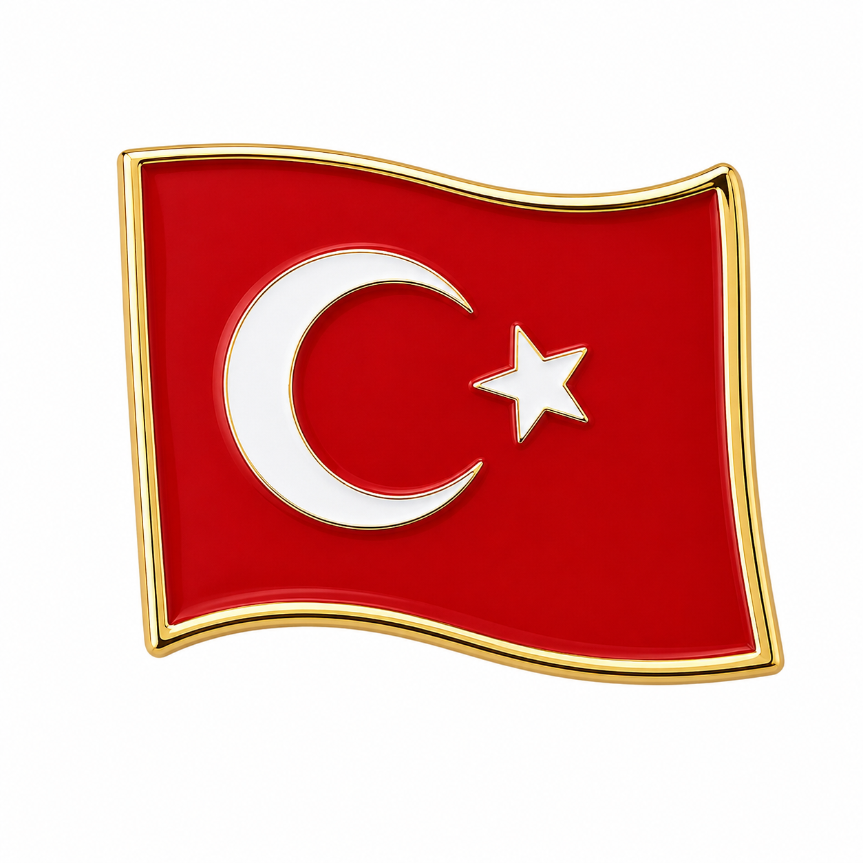 Länder Edelstahl Sticker – Irak, Palästina, Kurdistan, Türkei, Marokko, Libanon, Pakistan & Jordanien | Metall Sticker für Handy, Laptop & iPad