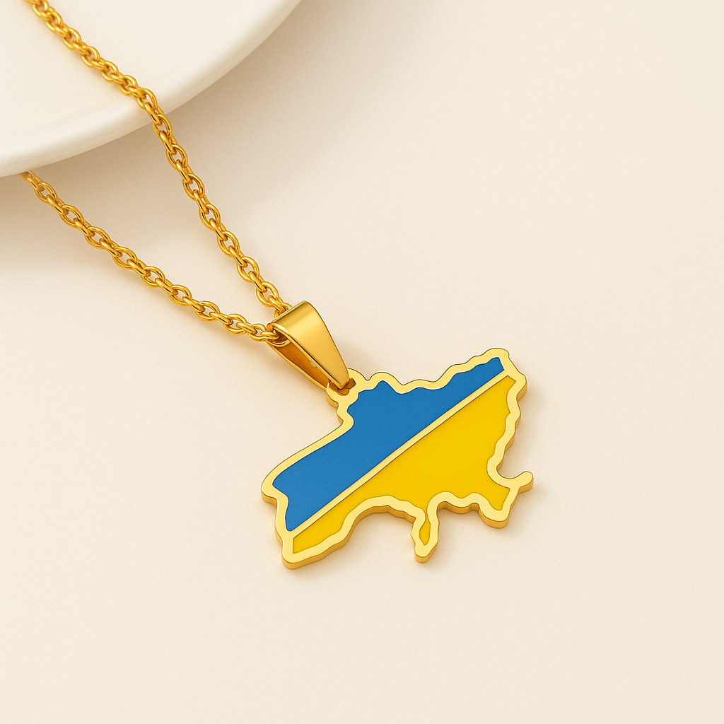Ukraine Halskette