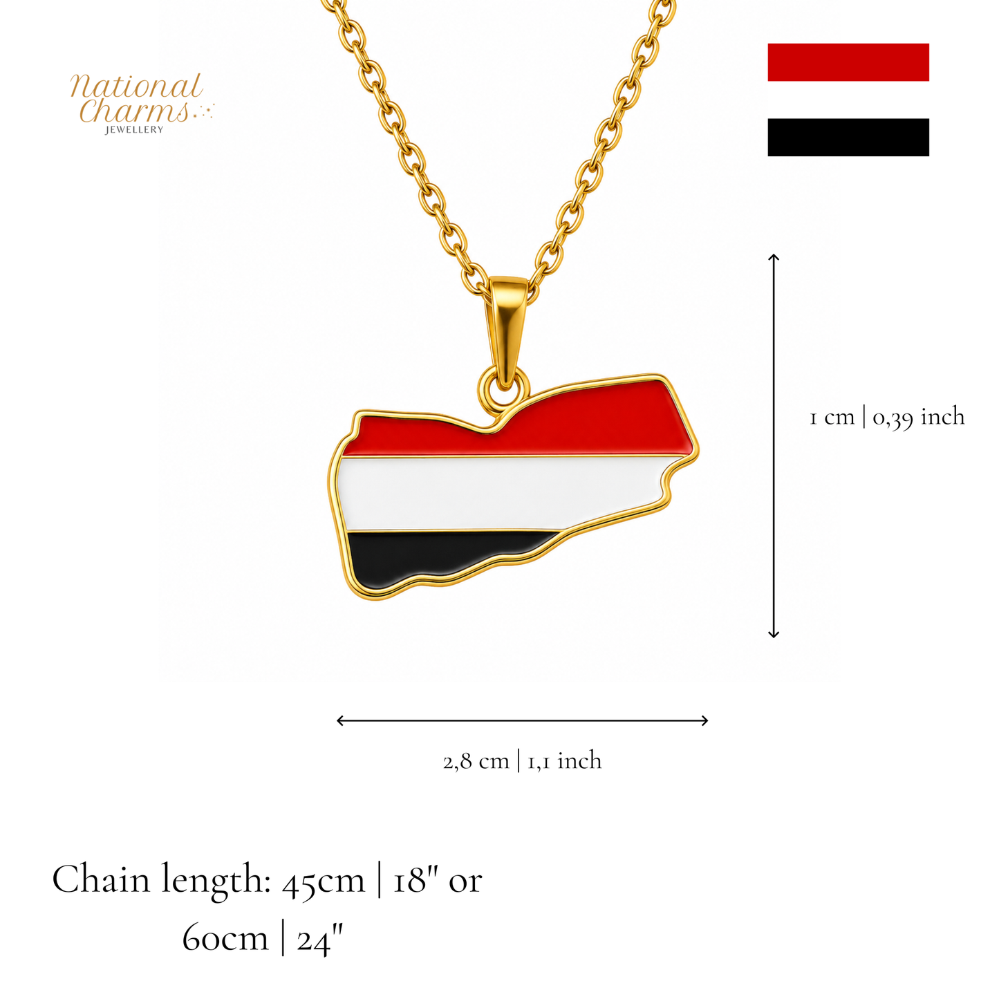 Länderkette Anhänger Halskette – Edelstahl, Gold- & Silber-Optik, 140+ Länder & Kulturen – Unisex Geschenk für Männer und Frauen – Perfekt für Geburtstage, Weihnachten und als Zeichen deiner Wurzeln