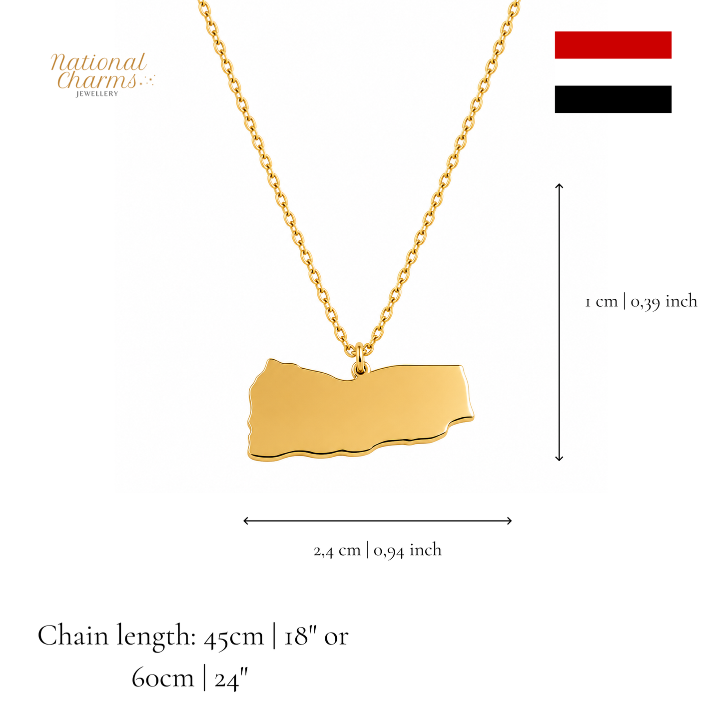 Länderkette Anhänger Halskette – Edelstahl, Gold- & Silber-Optik, 140+ Länder & Kulturen – Unisex Geschenk für Männer und Frauen – Perfekt für Geburtstage, Weihnachten und als Zeichen deiner Wurzeln