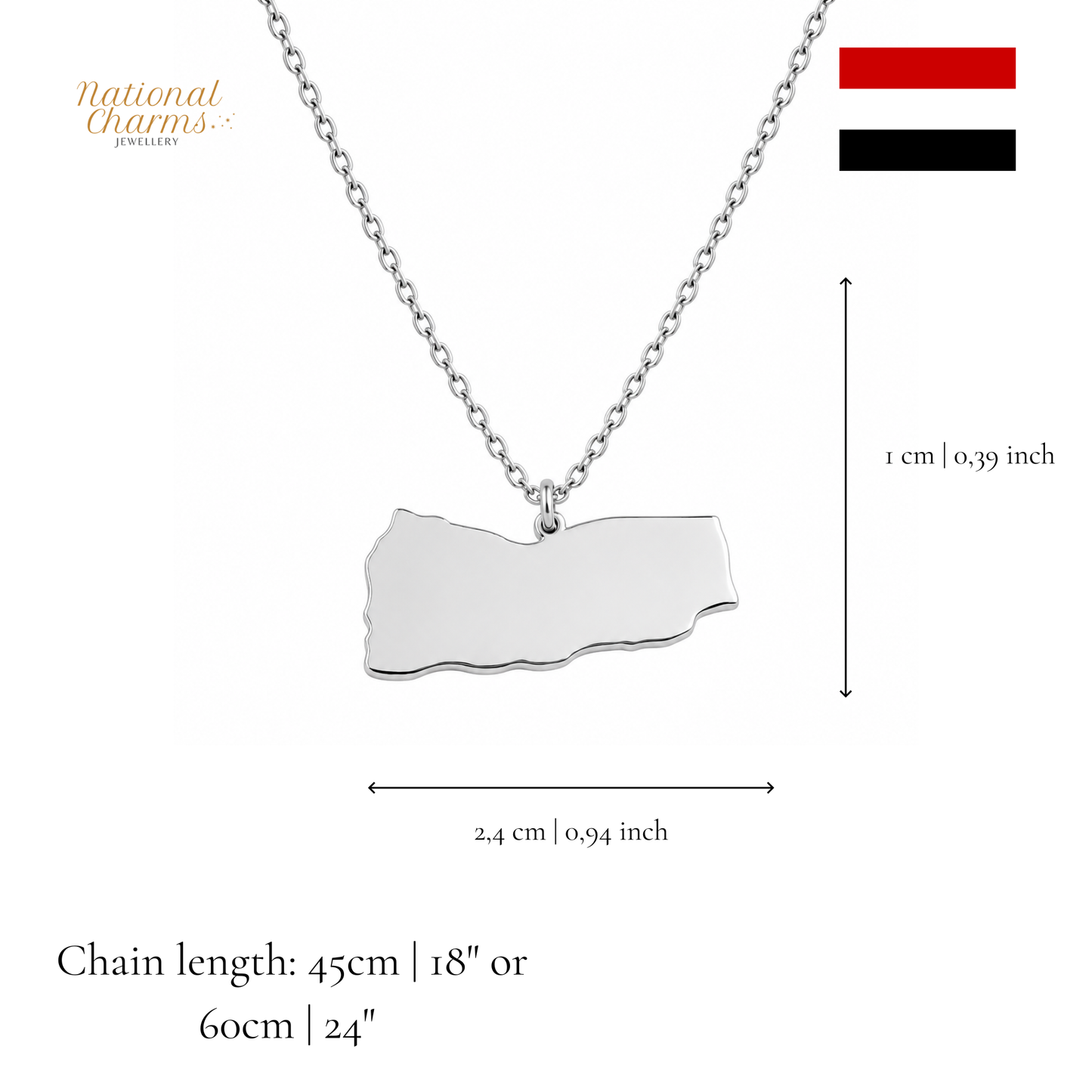 Länderkette Anhänger Halskette – Edelstahl, Gold- & Silber-Optik, 140+ Länder & Kulturen – Unisex Geschenk für Männer und Frauen – Perfekt für Geburtstage, Weihnachten und als Zeichen deiner Wurzeln