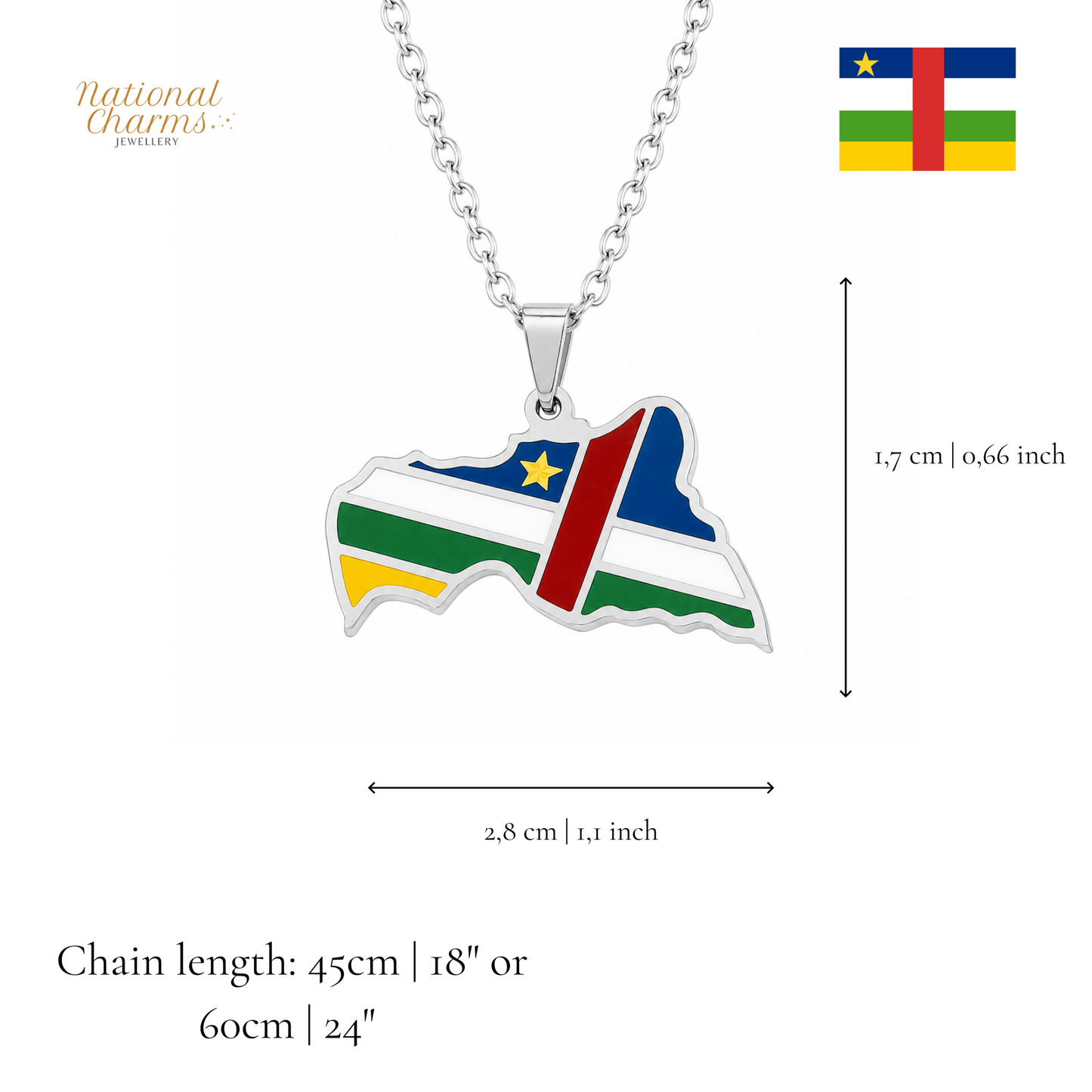 Länderkette Anhänger Halskette – Edelstahl, Gold- & Silber-Optik, 140+ Länder & Kulturen – Unisex Geschenk für Männer und Frauen – Perfekt für Geburtstage, Weihnachten und als Zeichen deiner Wurzeln