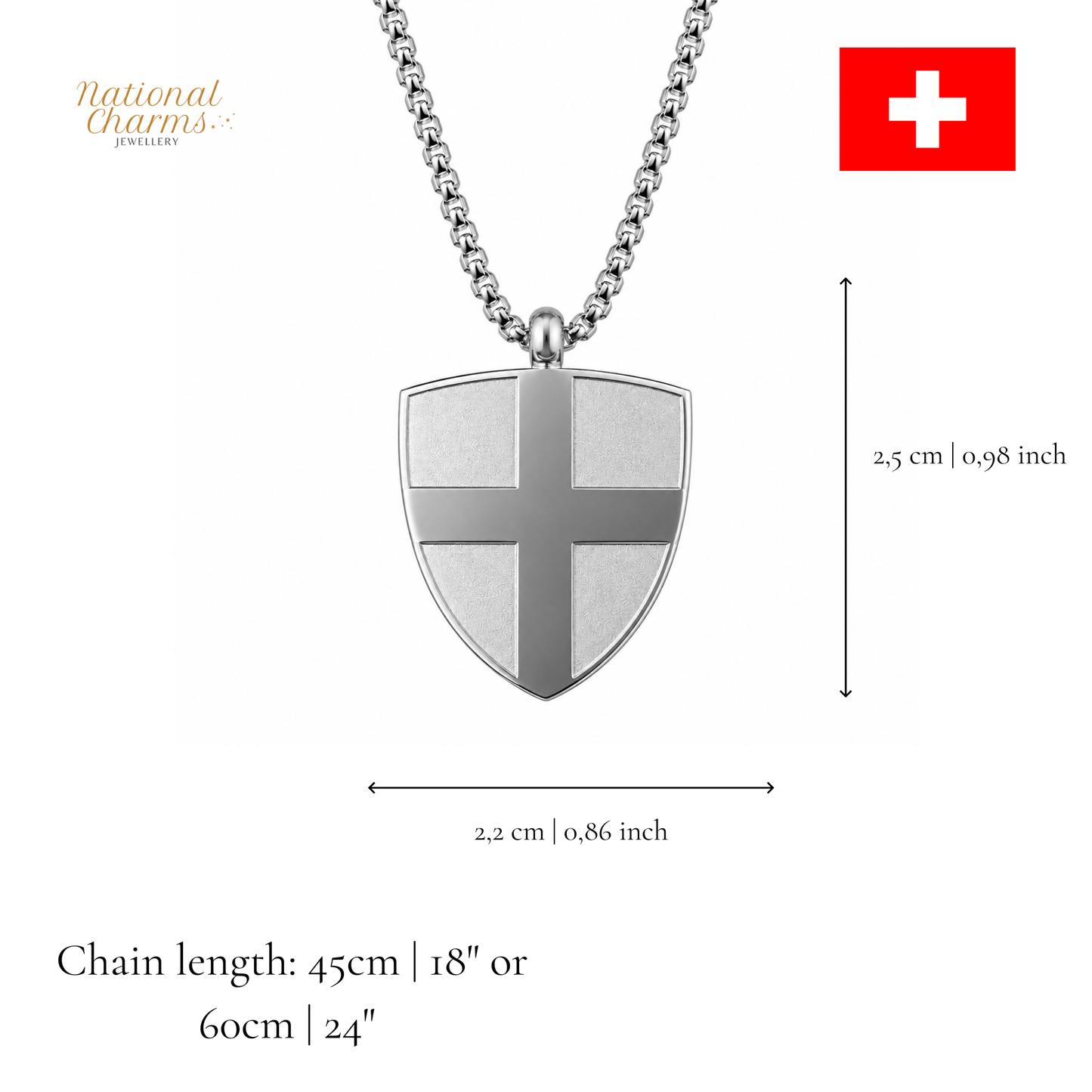 Länderkette Anhänger Halskette – Edelstahl, Gold- & Silber-Optik, 140+ Länder & Kulturen – Unisex Geschenk für Männer und Frauen – Perfekt für Geburtstage, Weihnachten und als Zeichen deiner Wurzeln