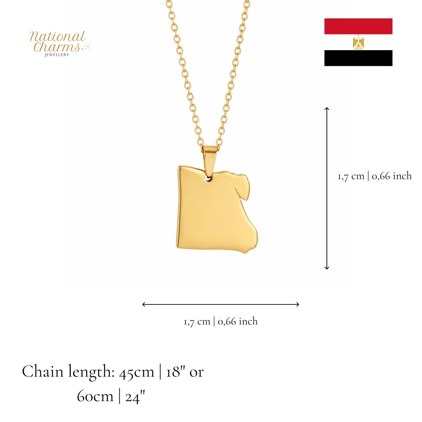 Länderkette Anhänger Halskette – Edelstahl, Gold- & Silber-Optik, 140+ Länder & Kulturen – Unisex Geschenk für Männer und Frauen – Perfekt für Geburtstage, Weihnachten und als Zeichen deiner Wurzeln