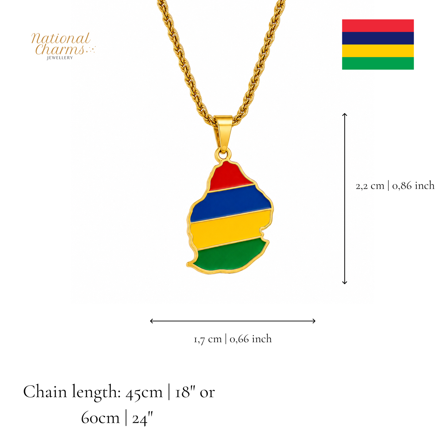 Länderkette Anhänger Halskette – Edelstahl, Gold- & Silber-Optik, 140+ Länder & Kulturen – Unisex Geschenk für Männer und Frauen – Perfekt für Geburtstage, Weihnachten und als Zeichen deiner Wurzeln
