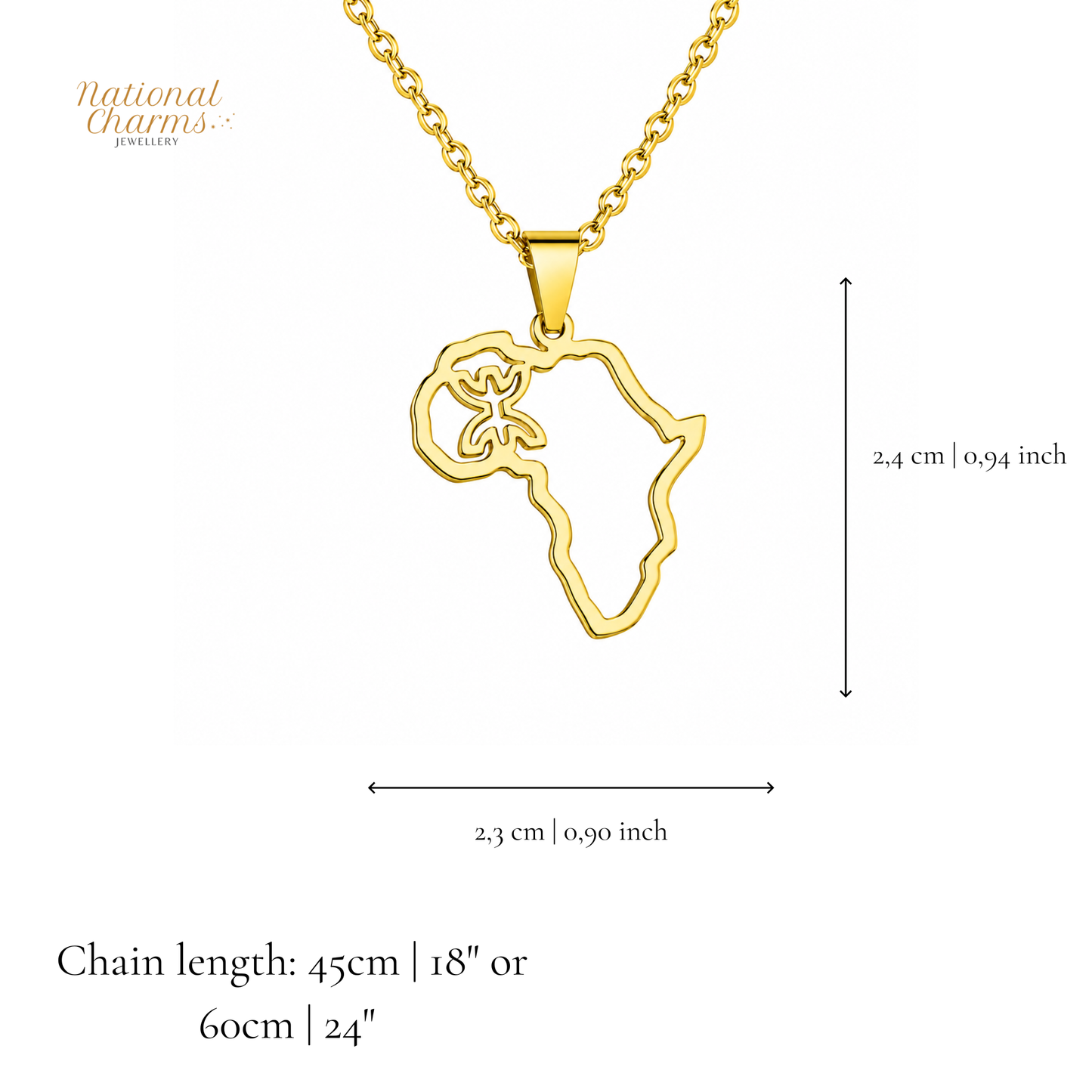 Länderkette Anhänger Halskette – Edelstahl, Gold- & Silber-Optik, 140+ Länder & Kulturen – Unisex Geschenk für Männer und Frauen – Perfekt für Geburtstage, Weihnachten und als Zeichen deiner Wurzeln