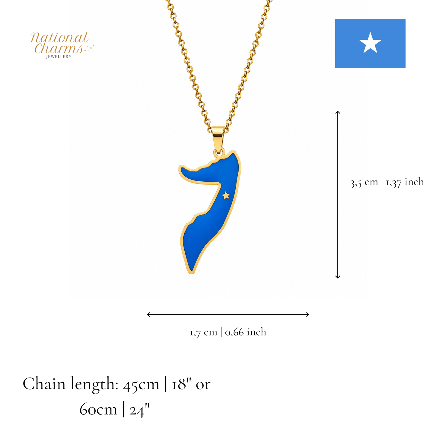 Länderkette Anhänger Halskette – Edelstahl, Gold- & Silber-Optik, 140+ Länder & Kulturen – Unisex Geschenk für Männer und Frauen – Perfekt für Geburtstage, Weihnachten und als Zeichen deiner Wurzeln