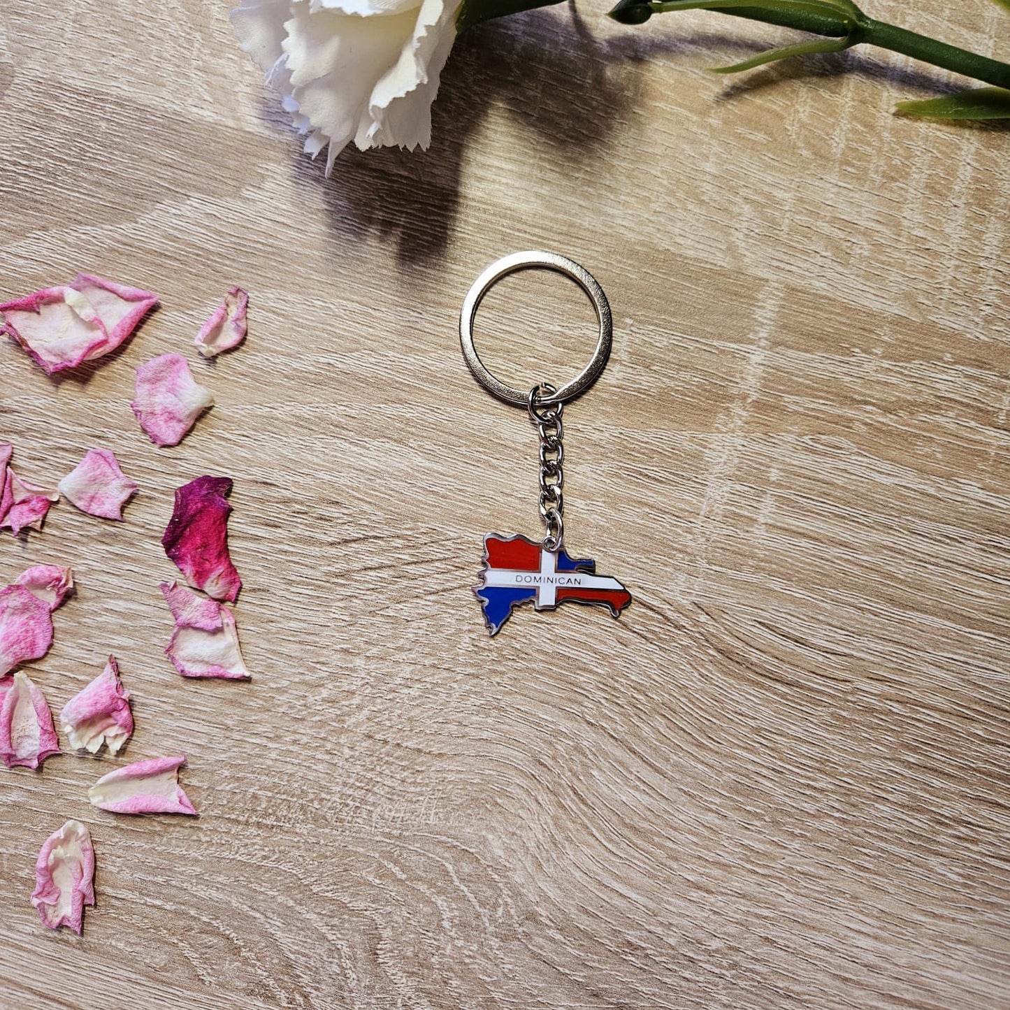 Dominican Republic keychain