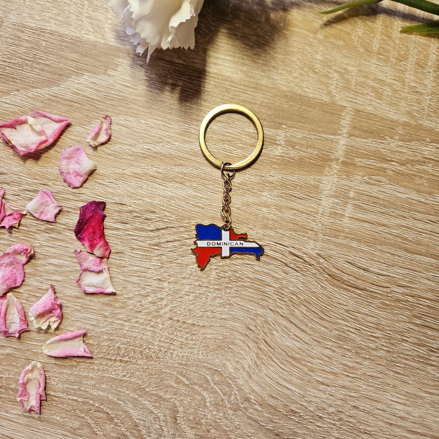 Dominican Republic keychain